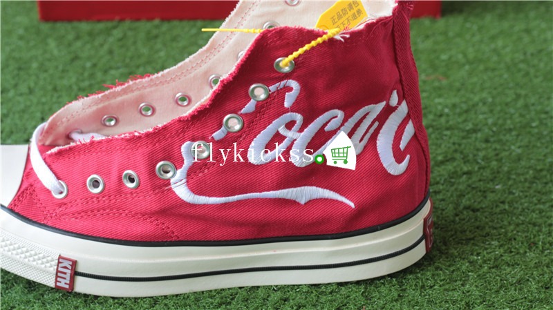 Kith x Coca-Cola x Converse Chuck Taylor All Star 70 Red